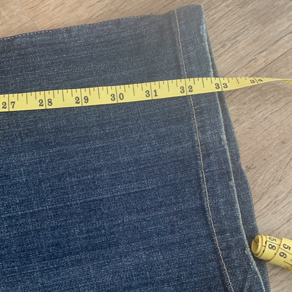 Armani Exchange Embroidered Stretch Jeans 32/12 GUC - Picture 7 of 9